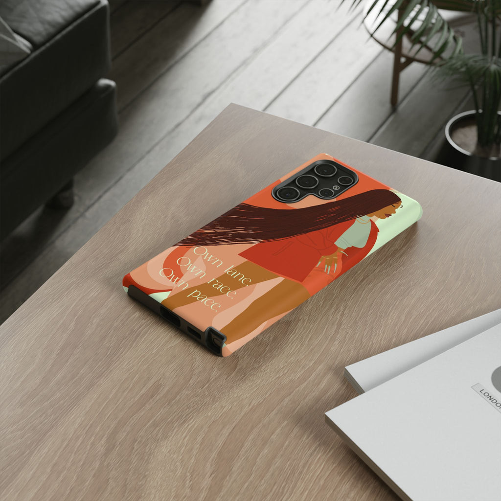 Own Lane Own Race Own Pace Phone Case