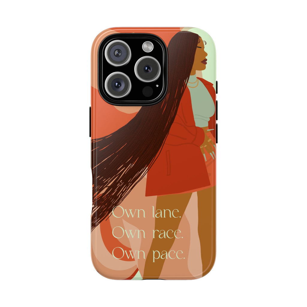 Own Lane Own Race Own Pace Phone Case
