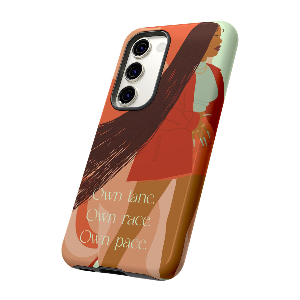 Own Lane Own Race Own Pace Phone Case