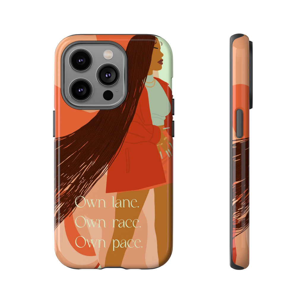 Own Lane Own Race Own Pace Phone Case