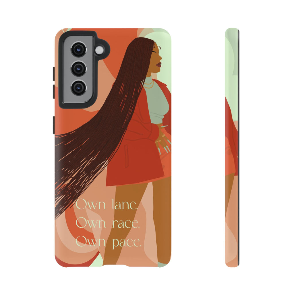 Own Lane Own Race Own Pace Phone Case