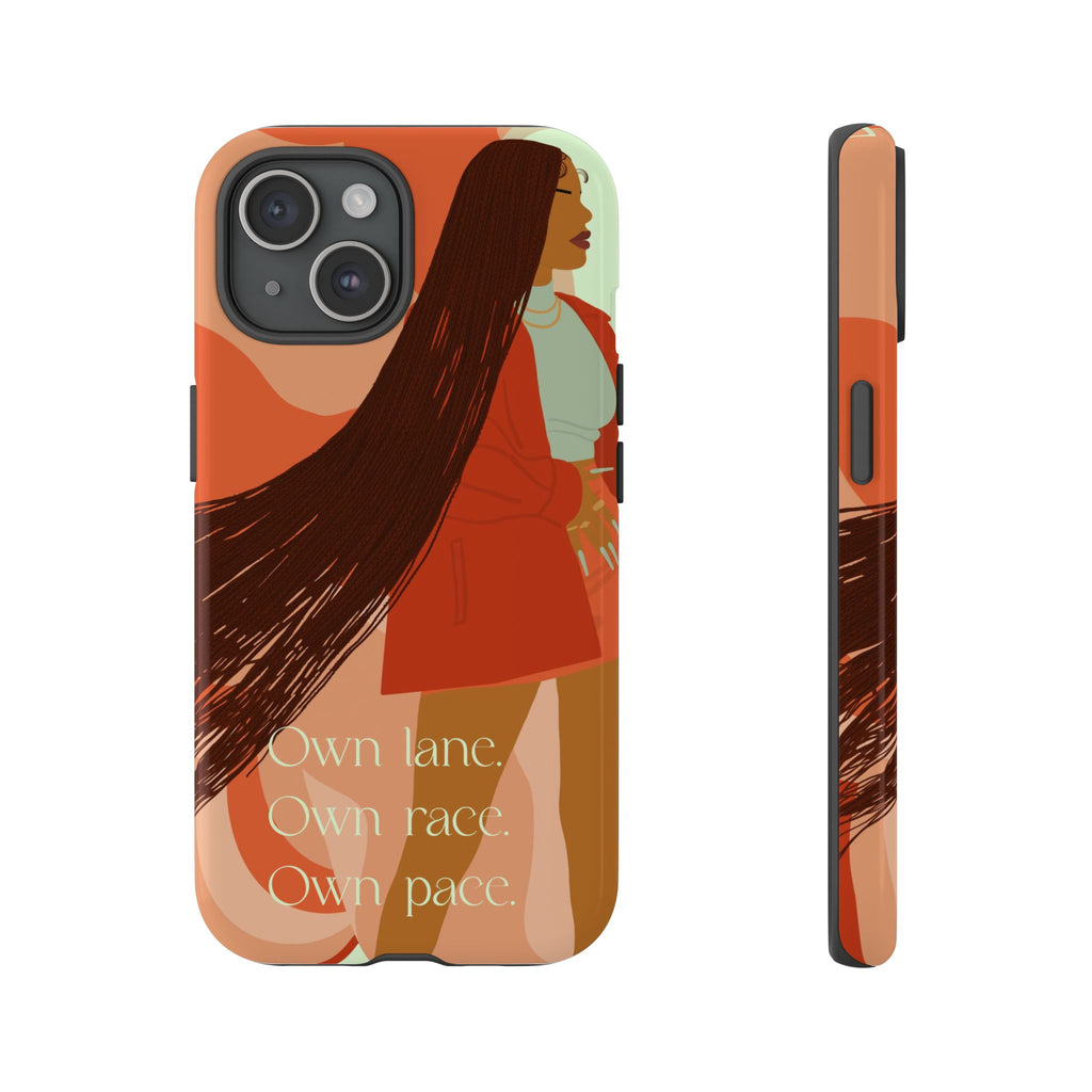 Own Lane Own Race Own Pace Phone Case