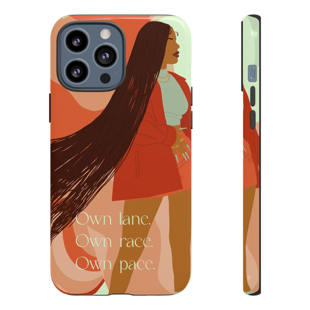 Own Lane Own Race Own Pace Phone Case