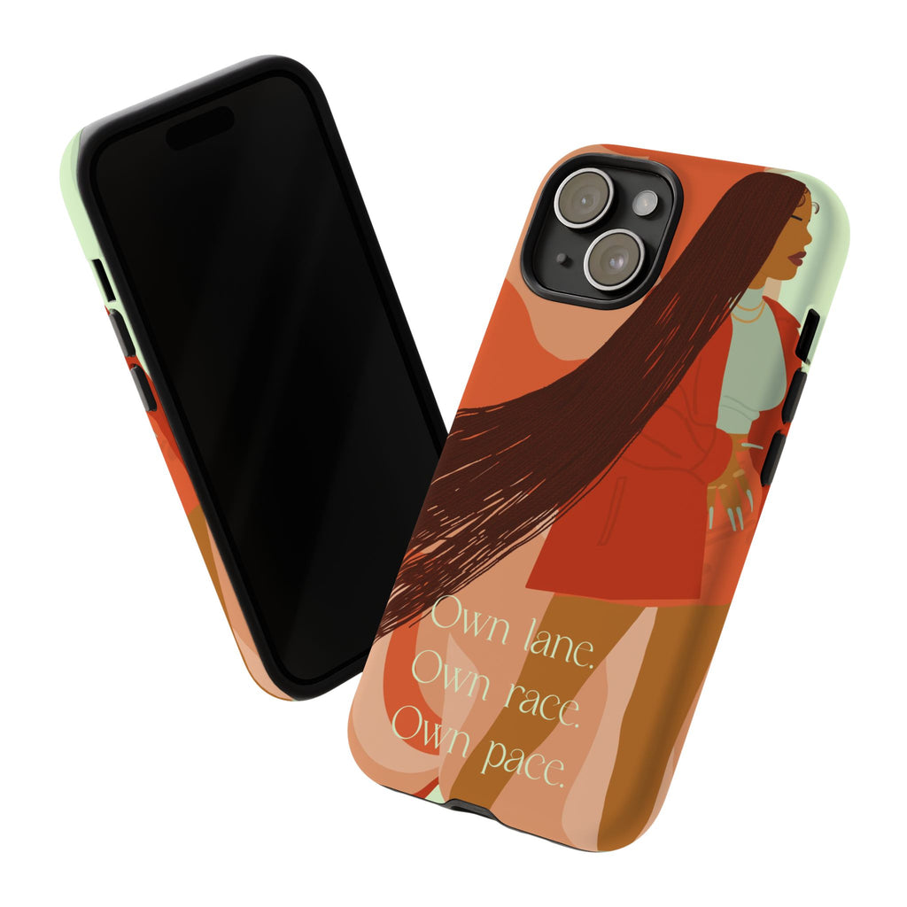 Own Lane Own Race Own Pace Phone Case
