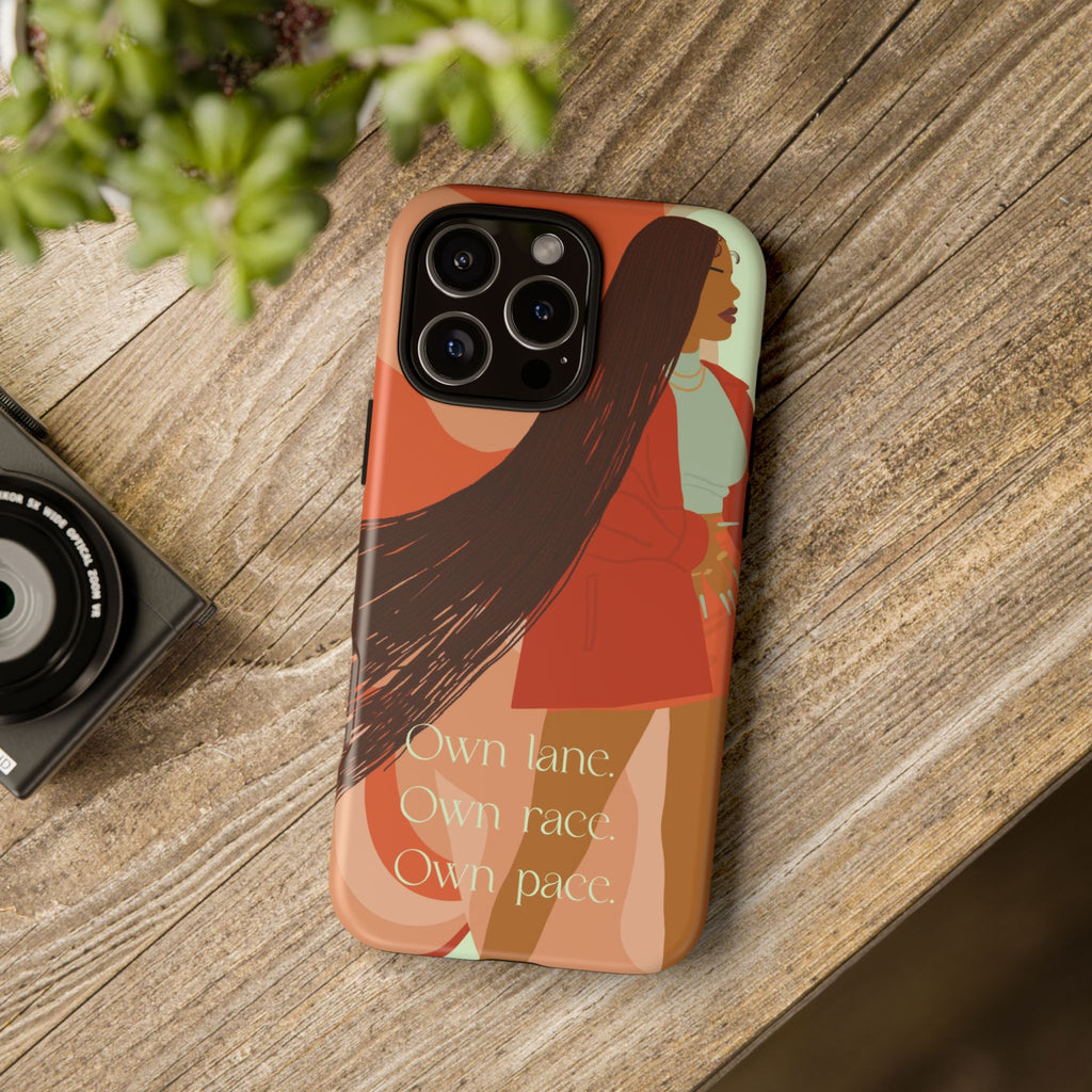 Own Lane Own Race Own Pace Phone Case