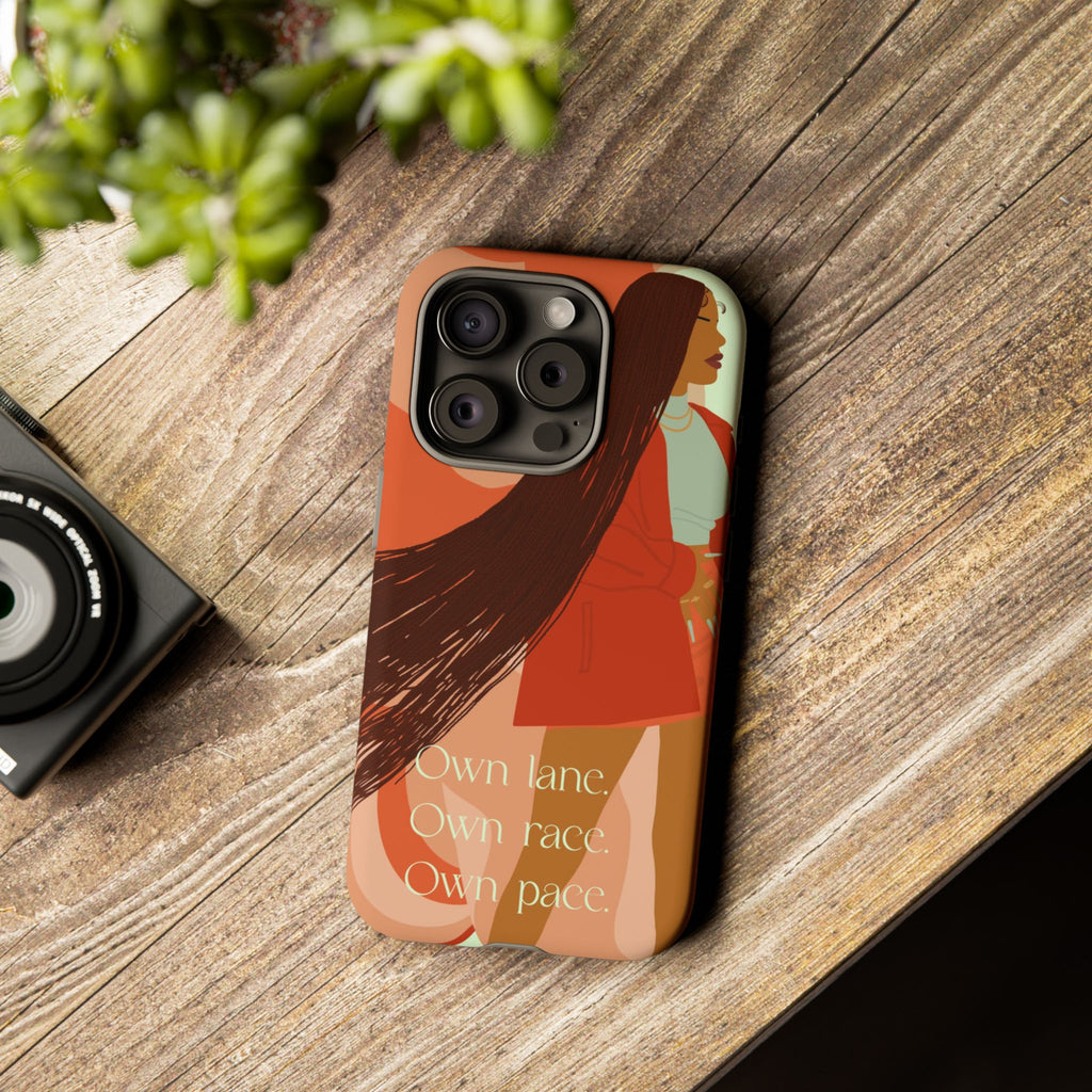Own Lane Own Race Own Pace Phone Case