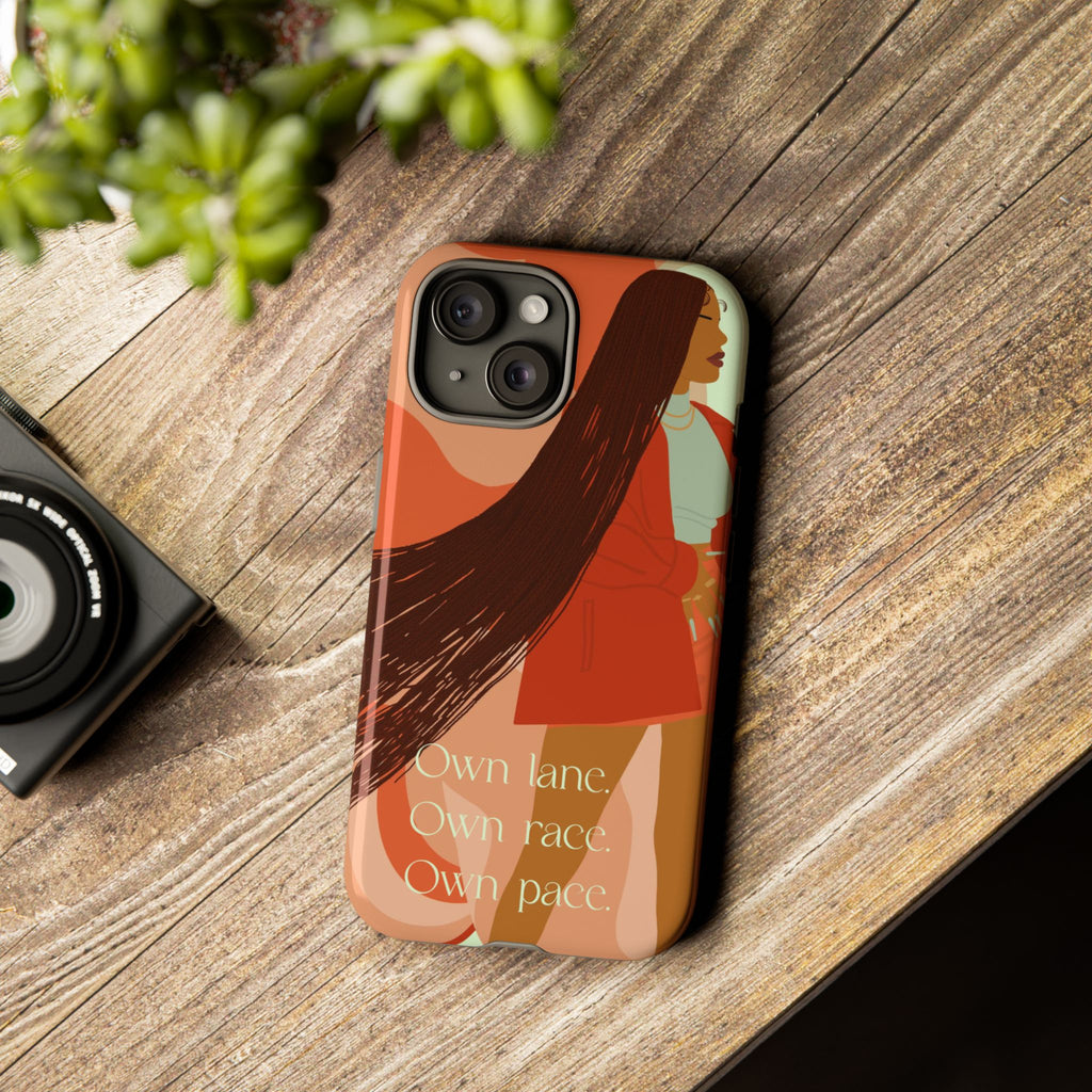 Own Lane Own Race Own Pace Phone Case