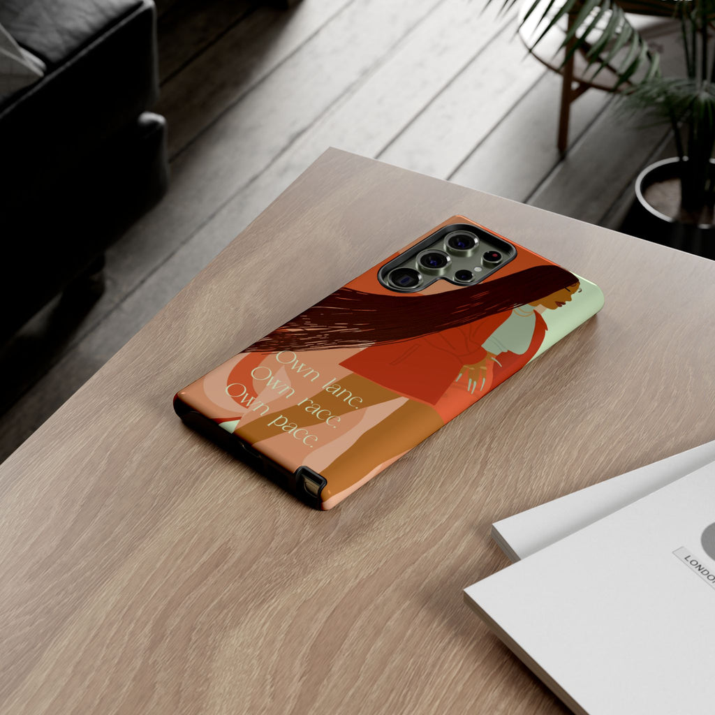 Own Lane Own Race Own Pace Phone Case