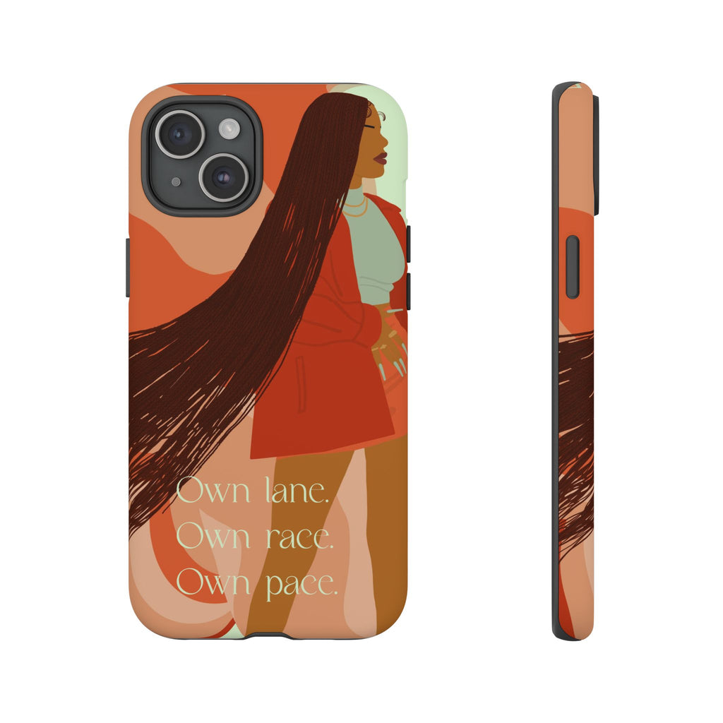 Own Lane Own Race Own Pace Phone Case