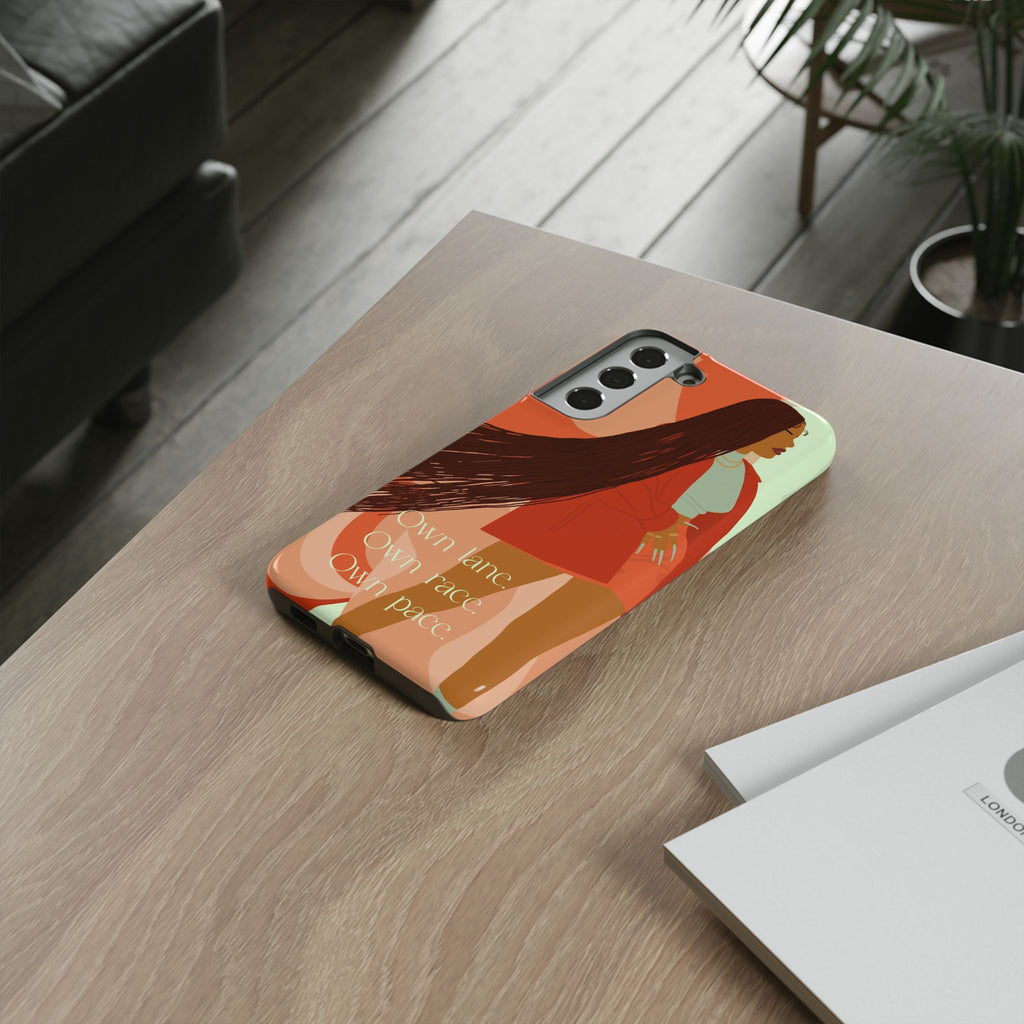 Own Lane Own Race Own Pace Phone Case