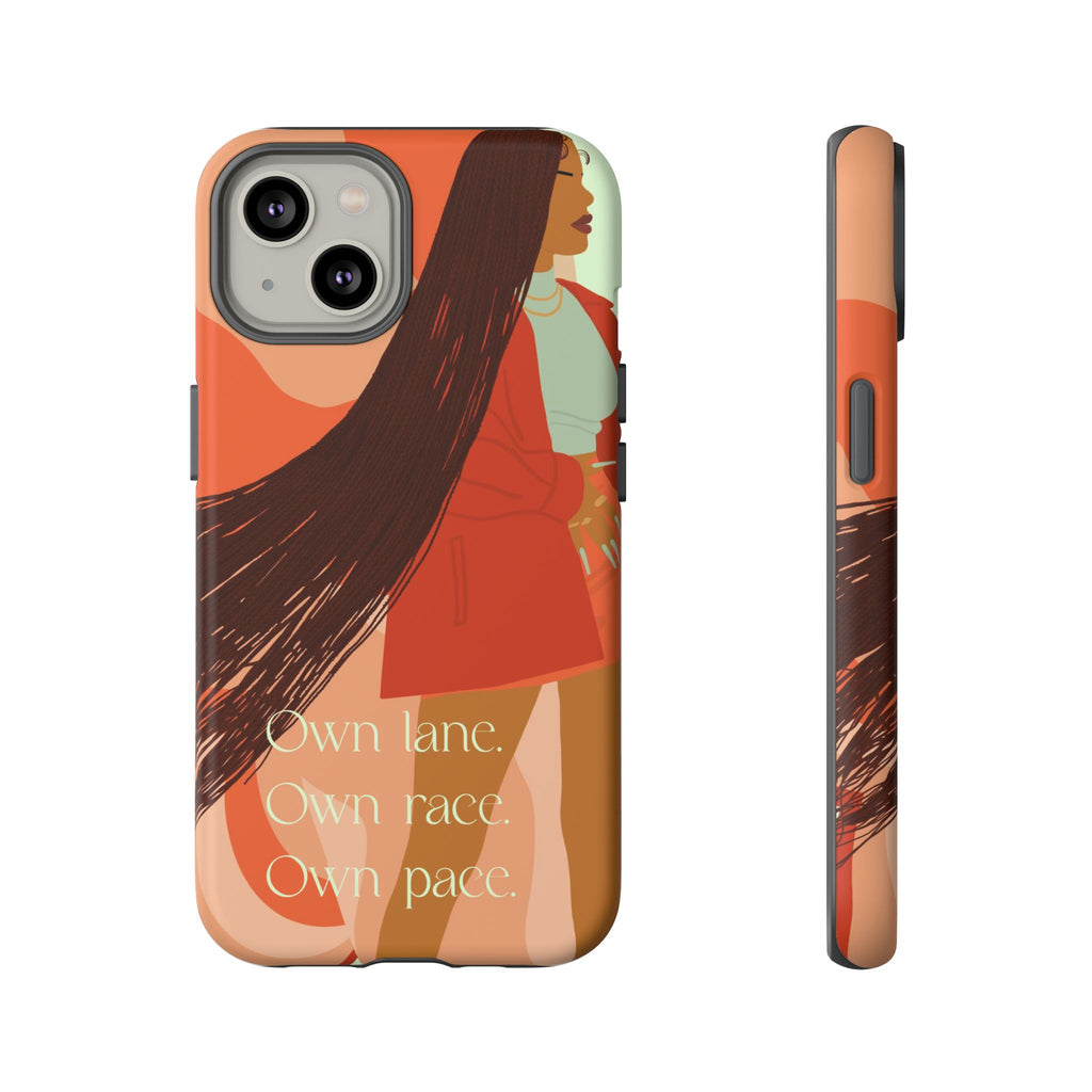 Own Lane Own Race Own Pace Phone Case