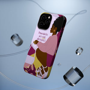 Boundaries are not disrespect Phone Case