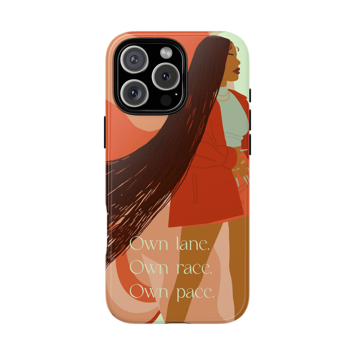 Own Lane Own Race Own Pace Phone Case