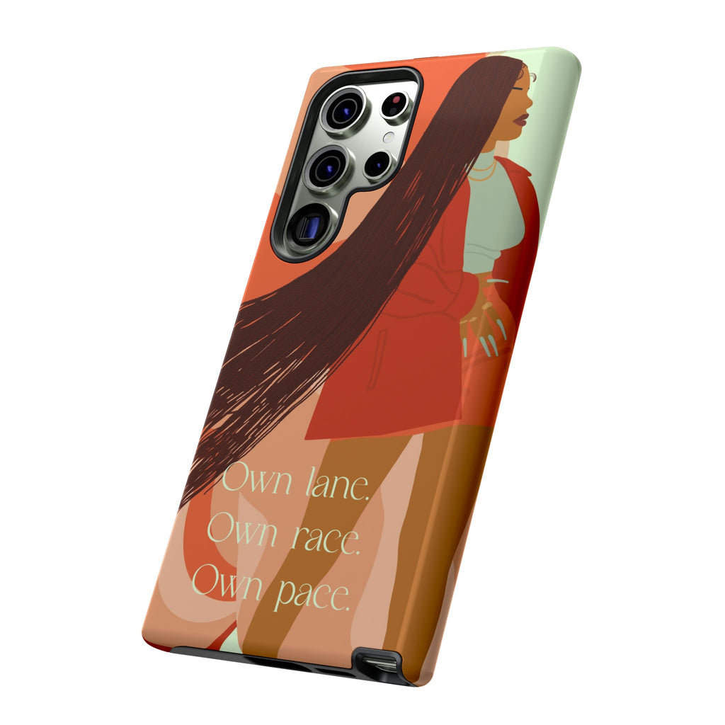 Own Lane Own Race Own Pace Phone Case