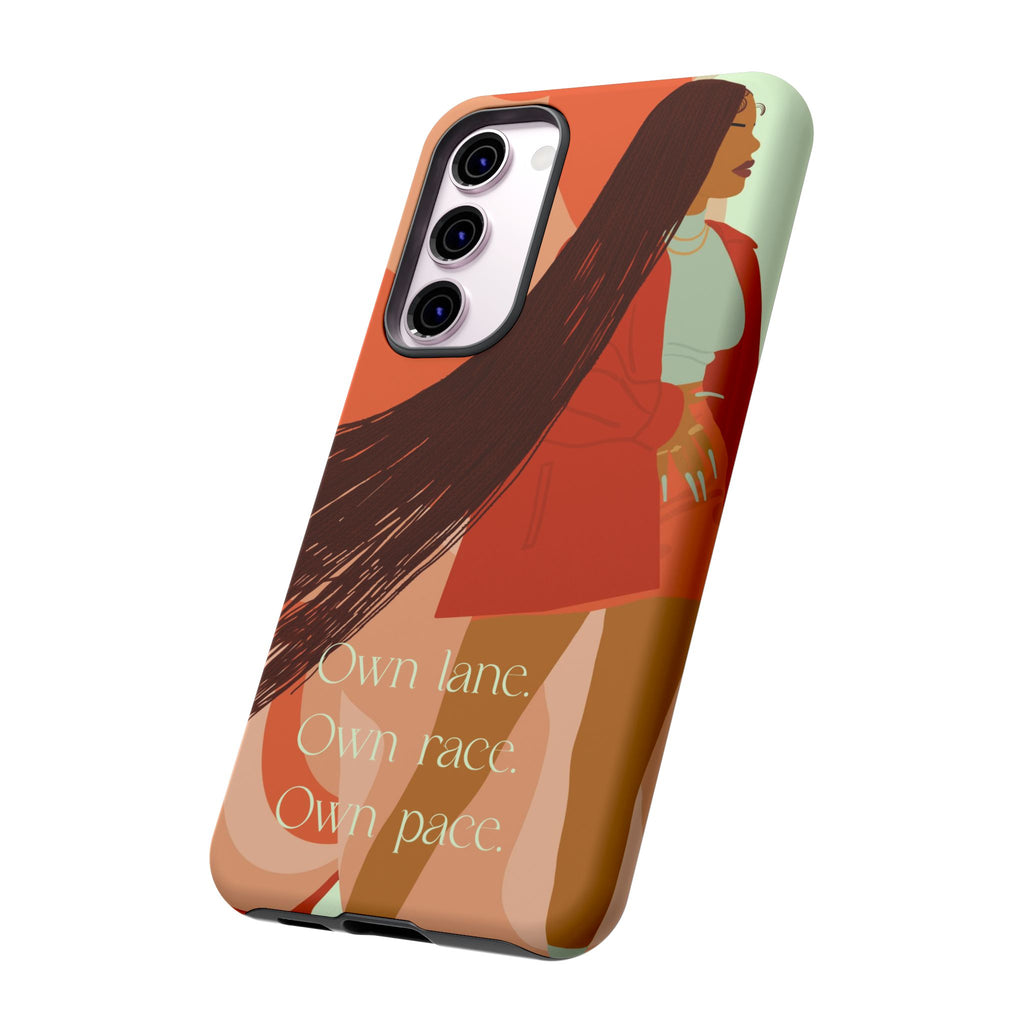 Own Lane Own Race Own Pace Phone Case
