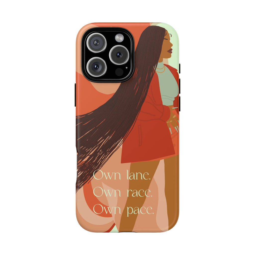 Own Lane Own Race Own Pace Phone Case