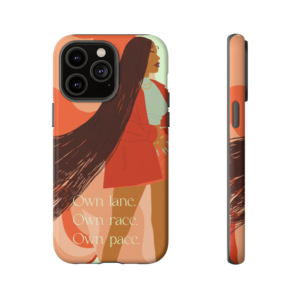 Own Lane Own Race Own Pace Phone Case