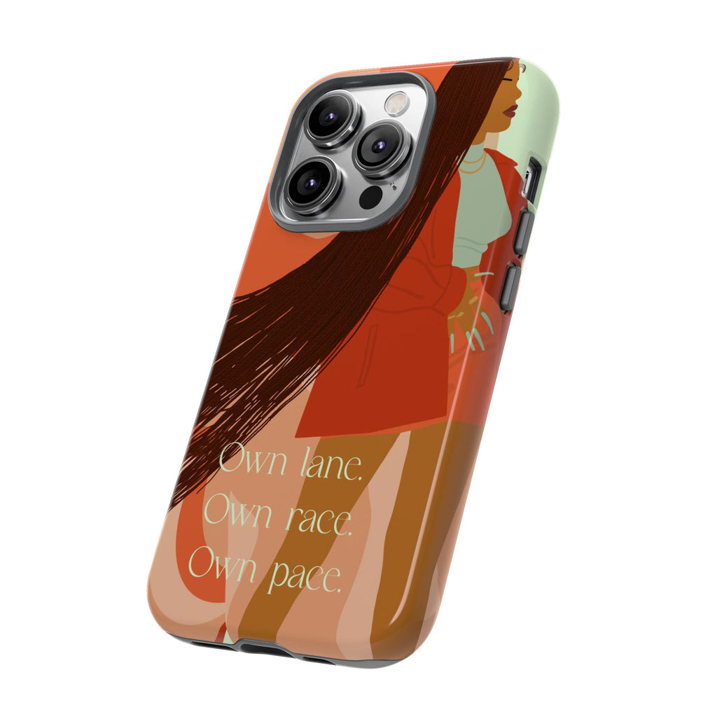 Own Lane Own Race Own Pace Phone Case