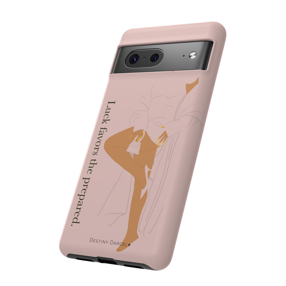 Luck Favors The Prepared Phone Case