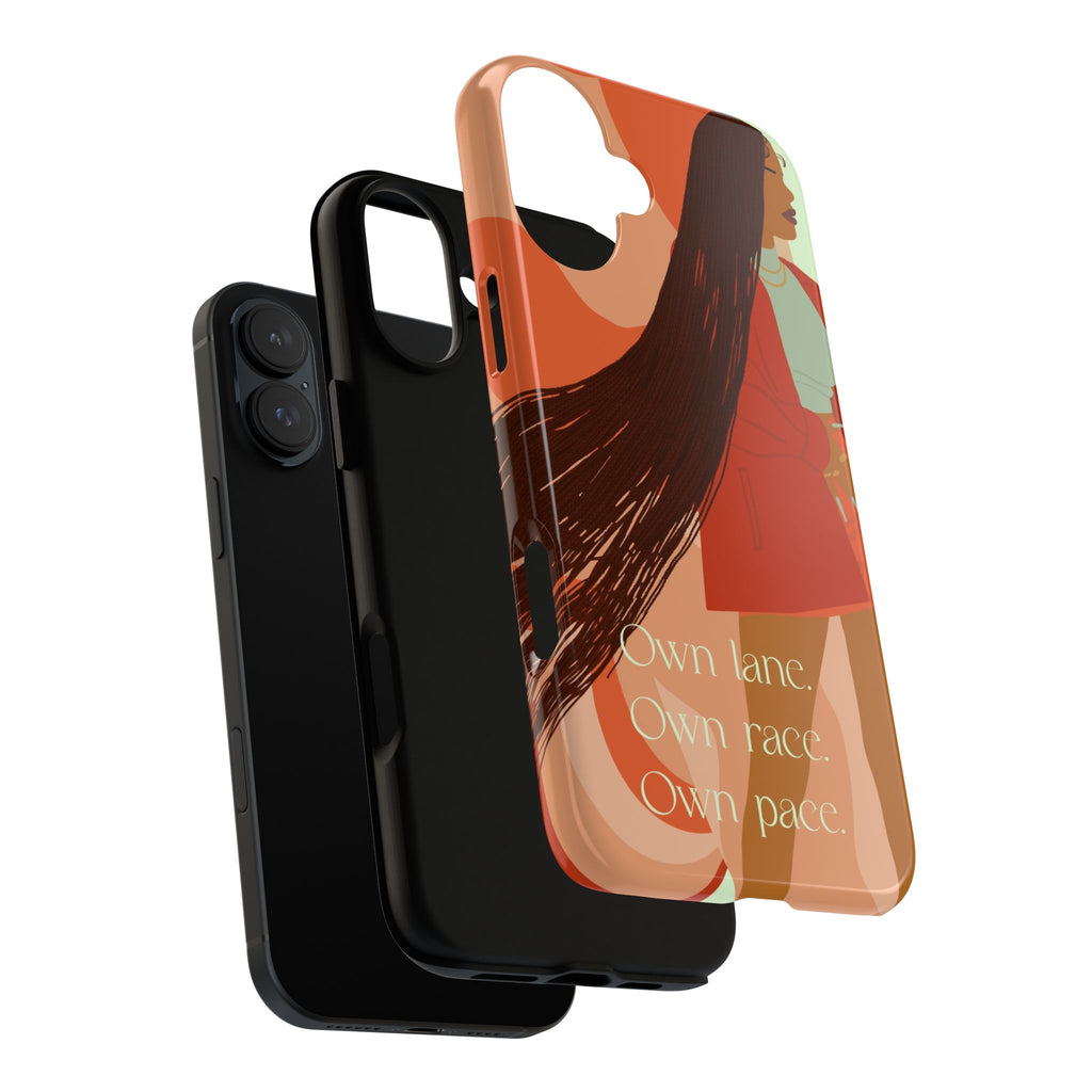 Own Lane Own Race Own Pace Phone Case