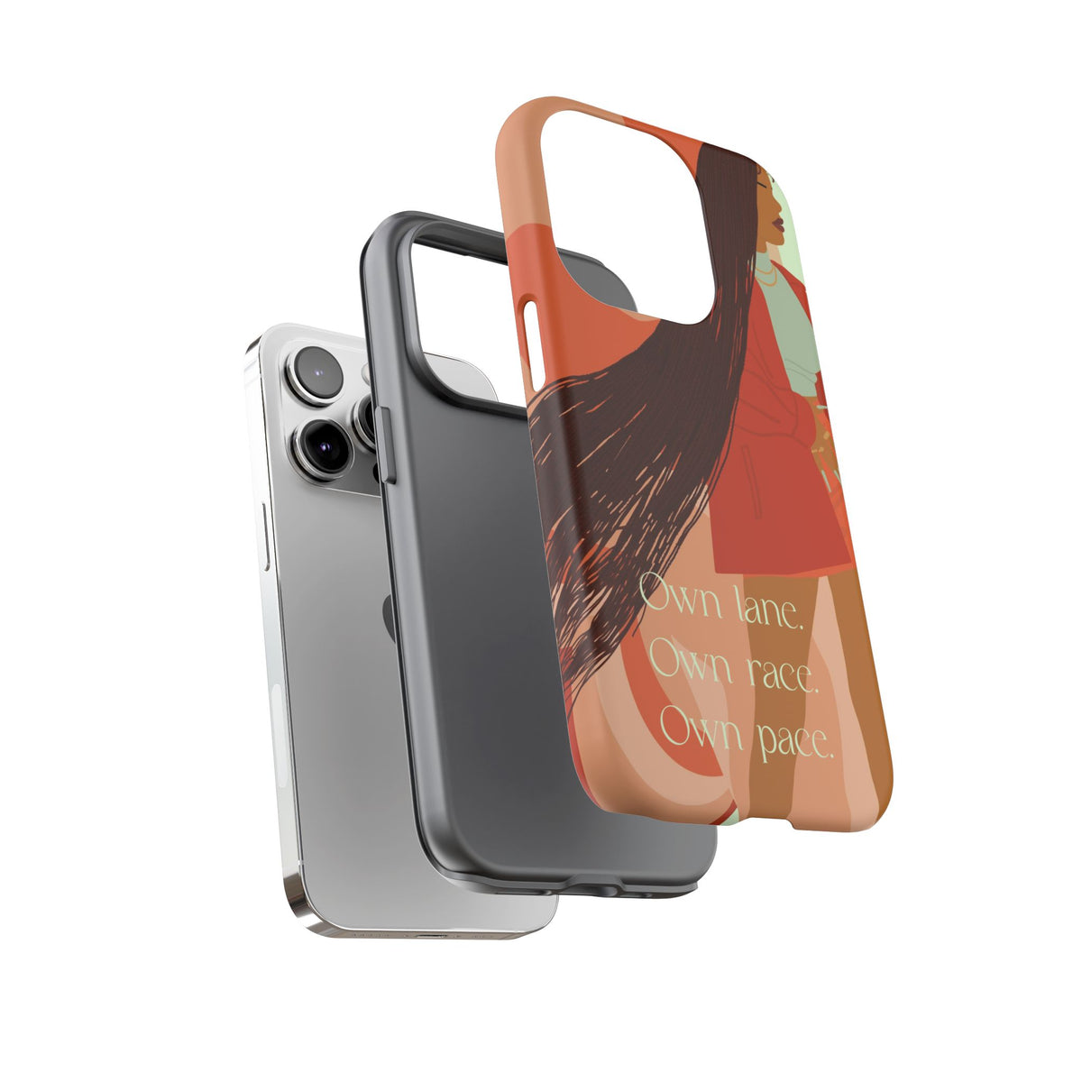 Own Lane Own Race Own Pace Phone Case