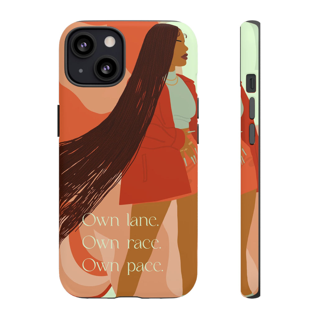 Own Lane Own Race Own Pace Phone Case