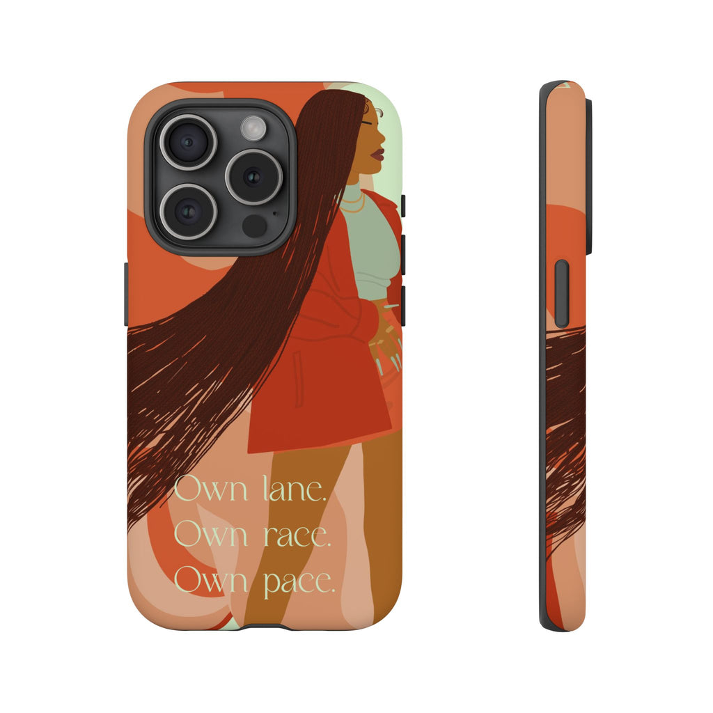 Own Lane Own Race Own Pace Phone Case
