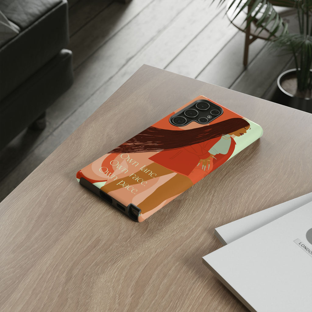 Own Lane Own Race Own Pace Phone Case