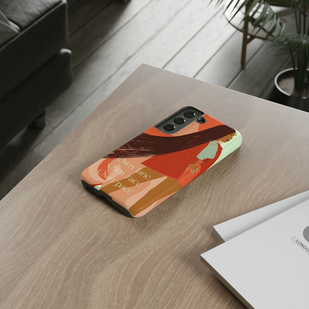 Own Lane Own Race Own Pace Phone Case