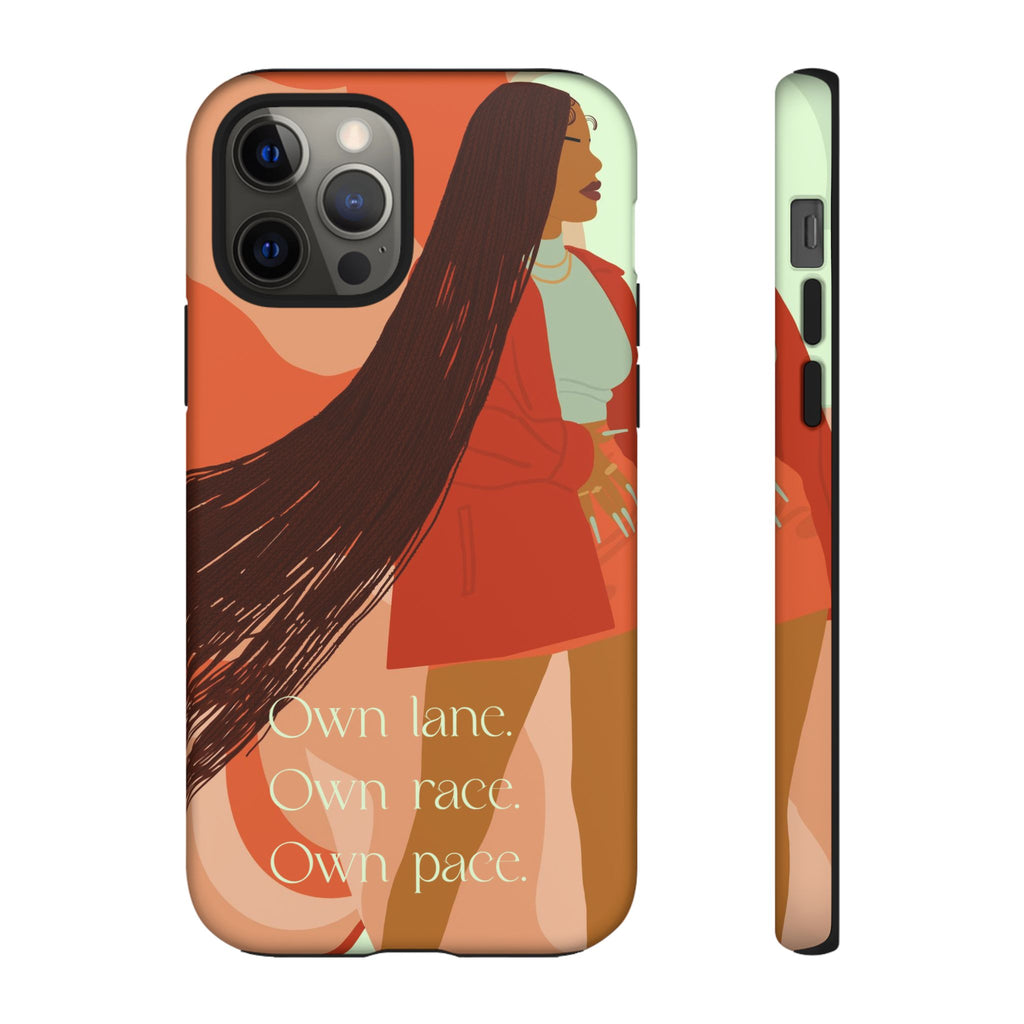 Own Lane Own Race Own Pace Phone Case