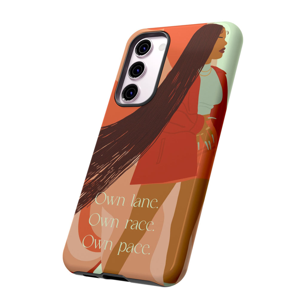 Own Lane Own Race Own Pace Phone Case