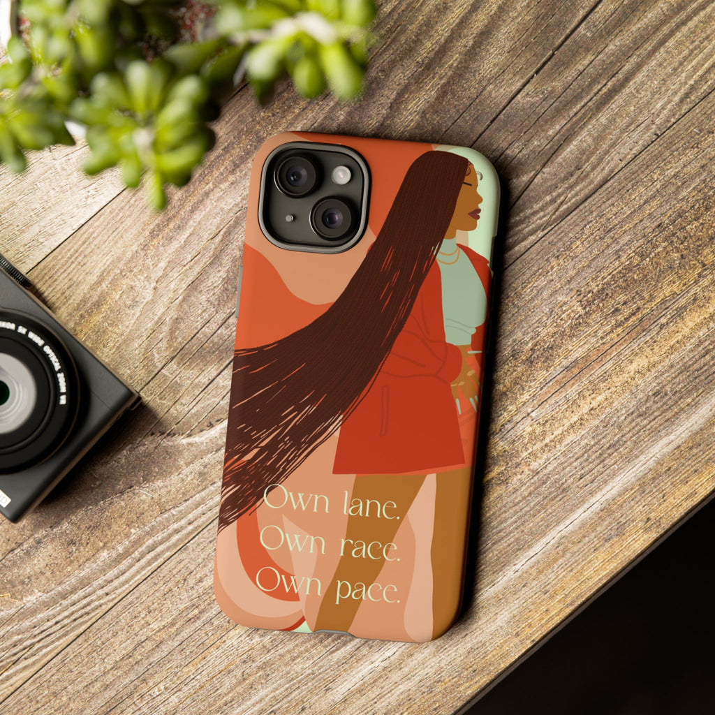 Own Lane Own Race Own Pace Phone Case