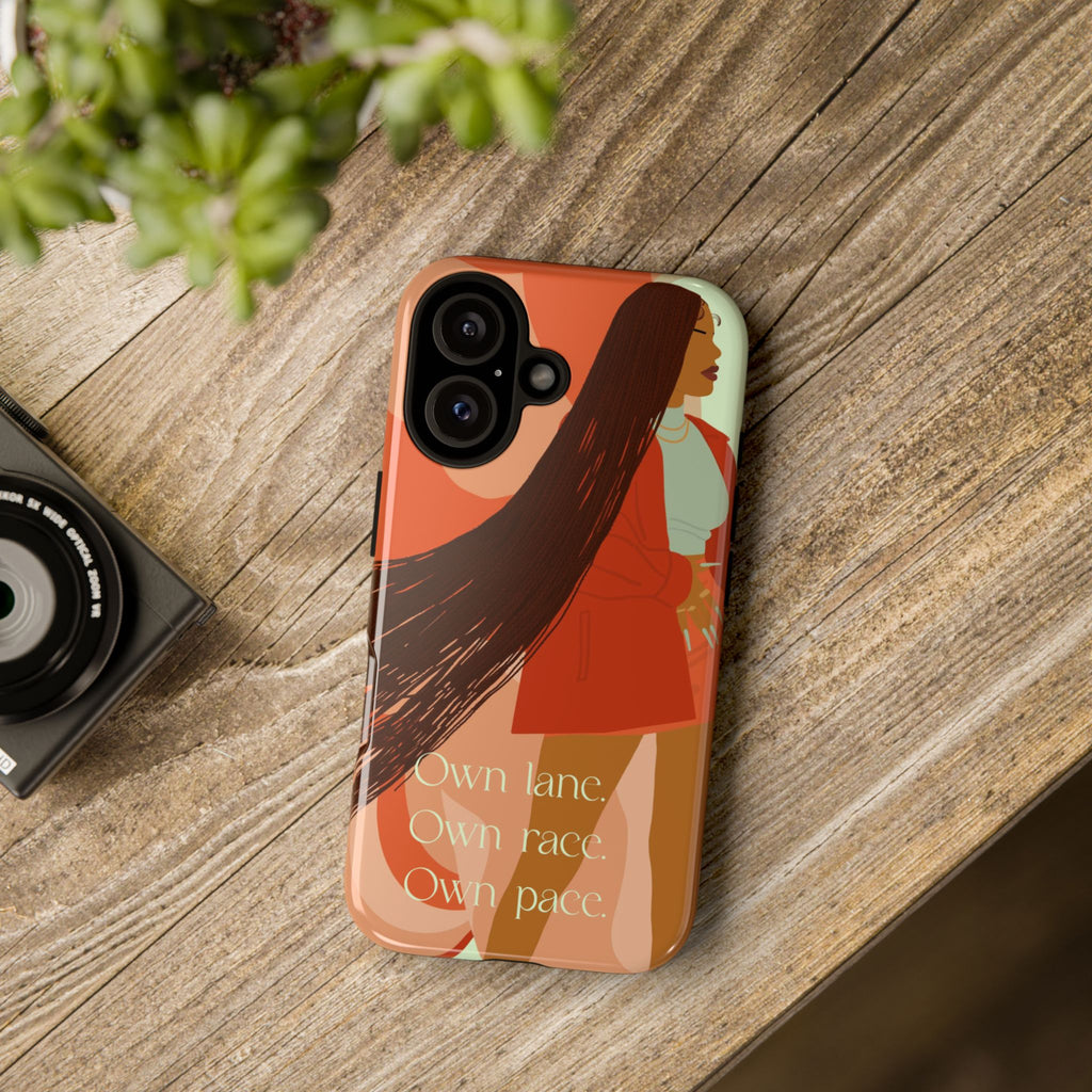 Own Lane Own Race Own Pace Phone Case