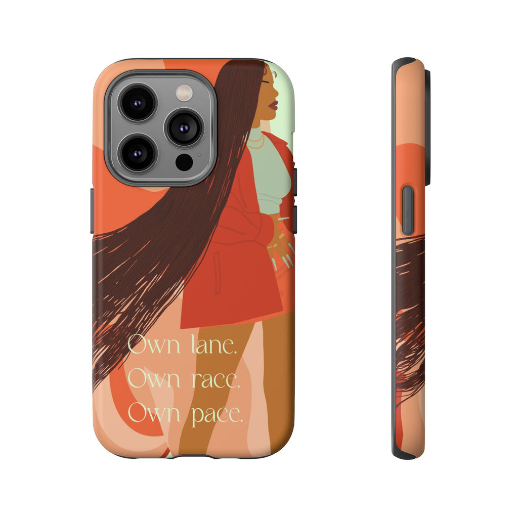 Own Lane Own Race Own Pace Phone Case