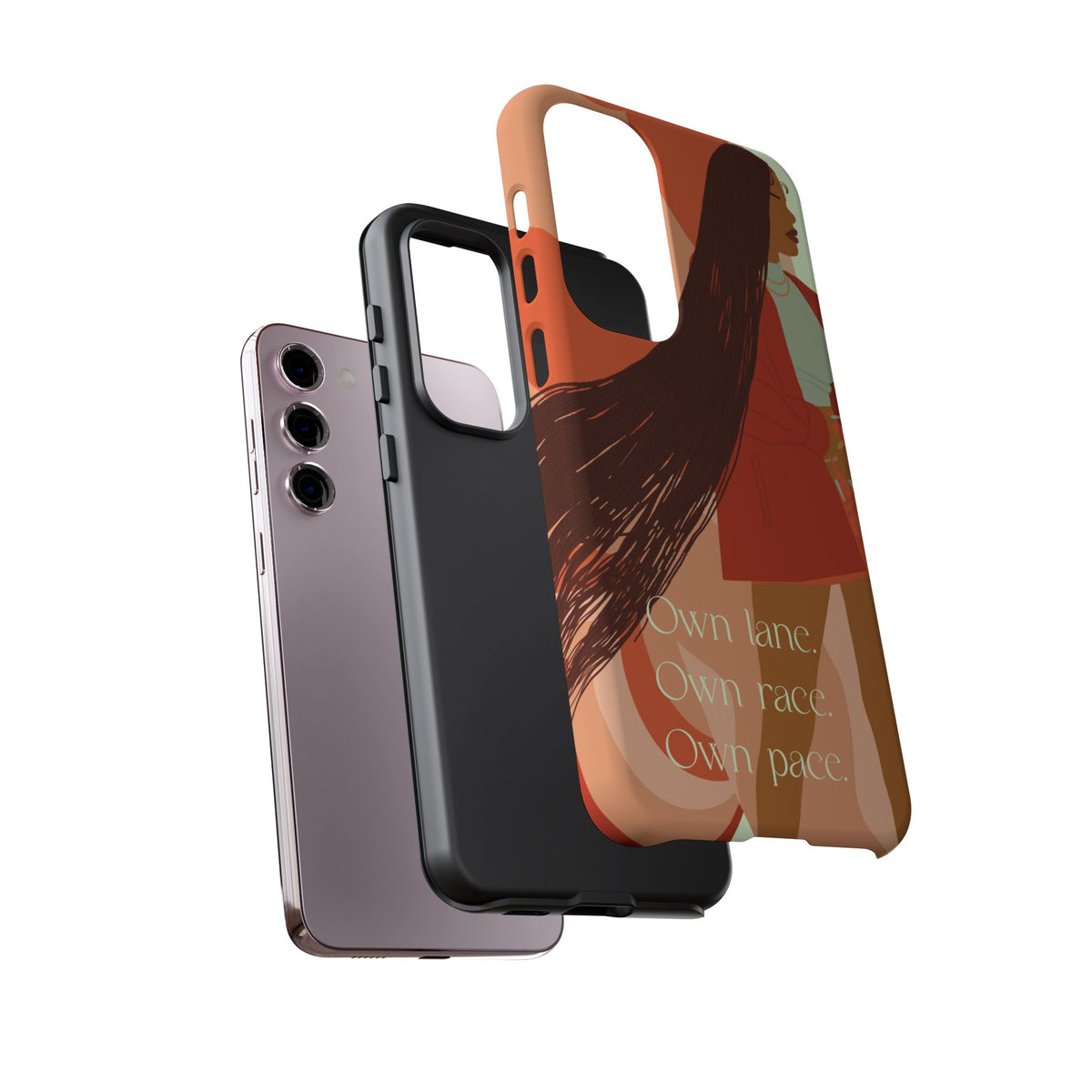 Own Lane Own Race Own Pace Phone Case