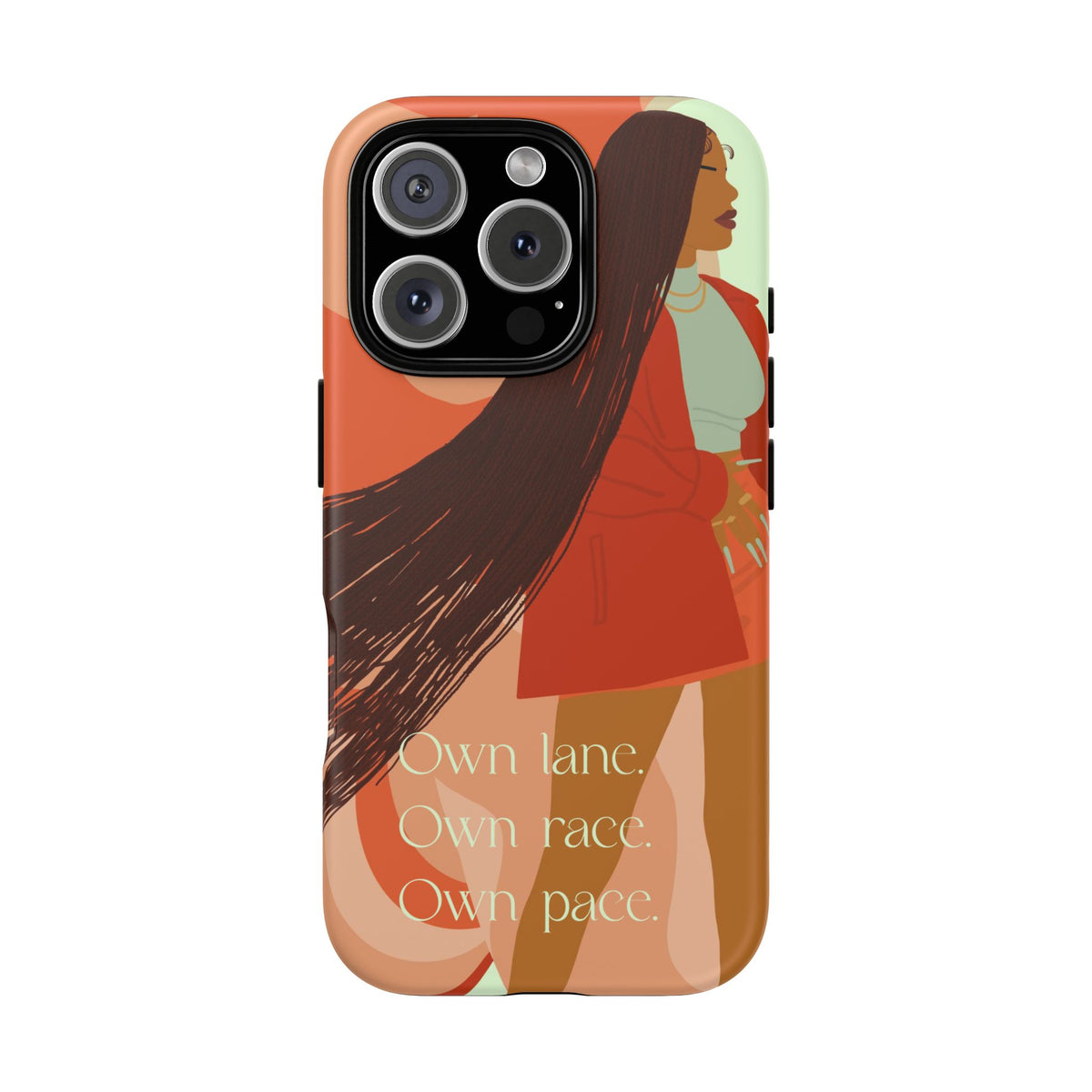 Own Lane Own Race Own Pace Phone Case