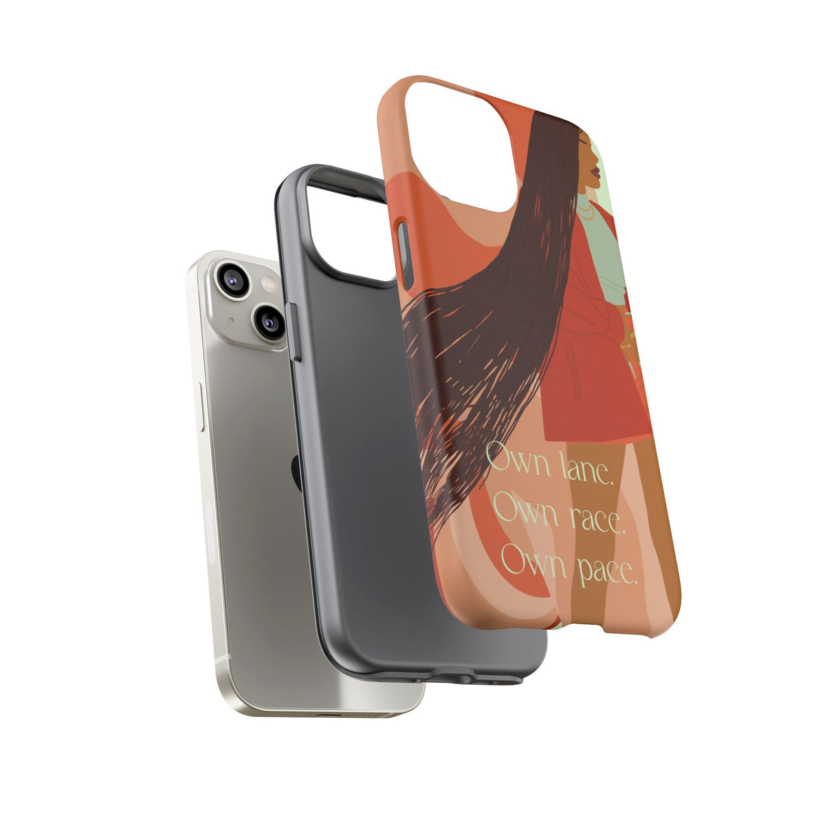 Own Lane Own Race Own Pace Phone Case