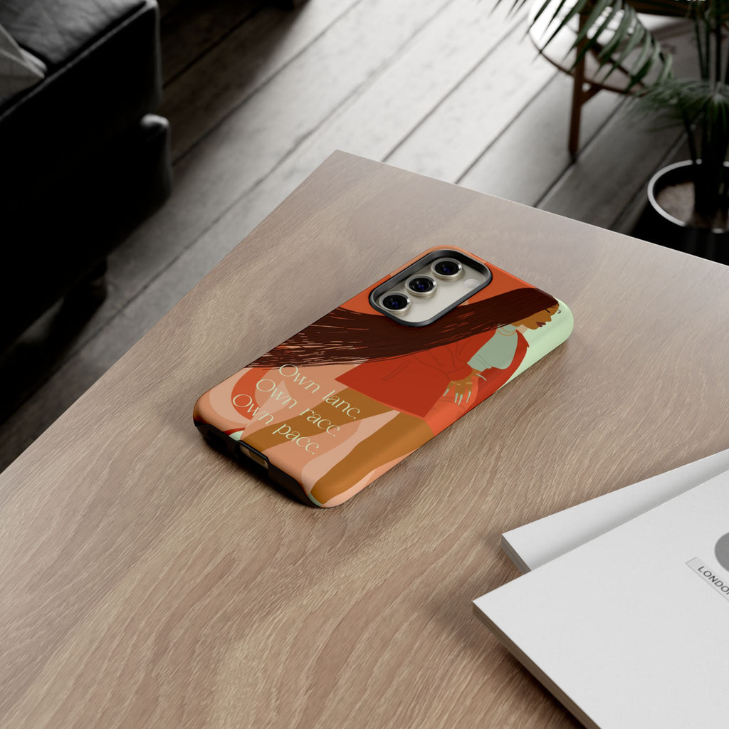 Own Lane Own Race Own Pace Phone Case