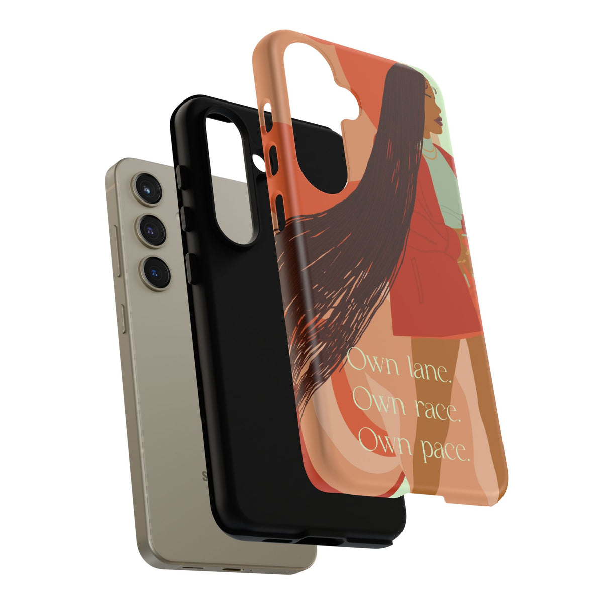 Own Lane Own Race Own Pace Phone Case
