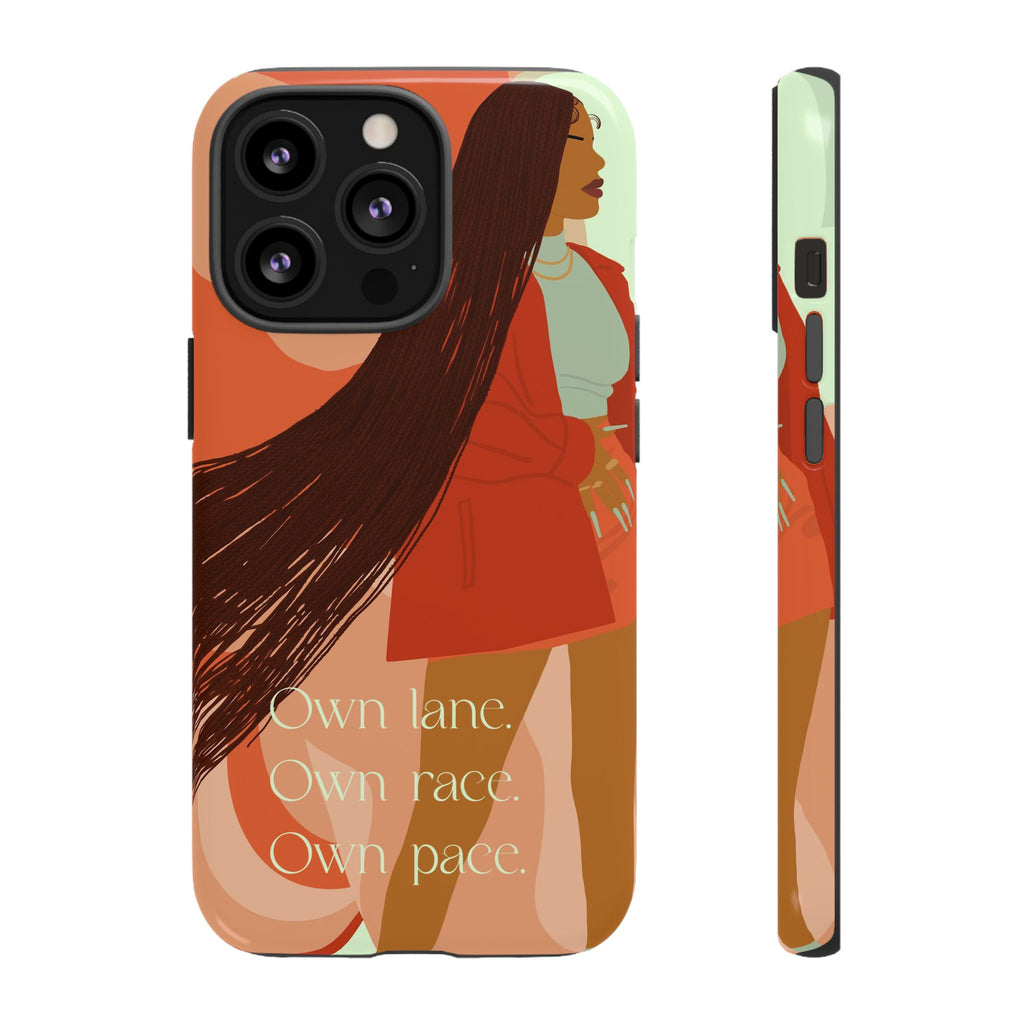 Own Lane Own Race Own Pace Phone Case