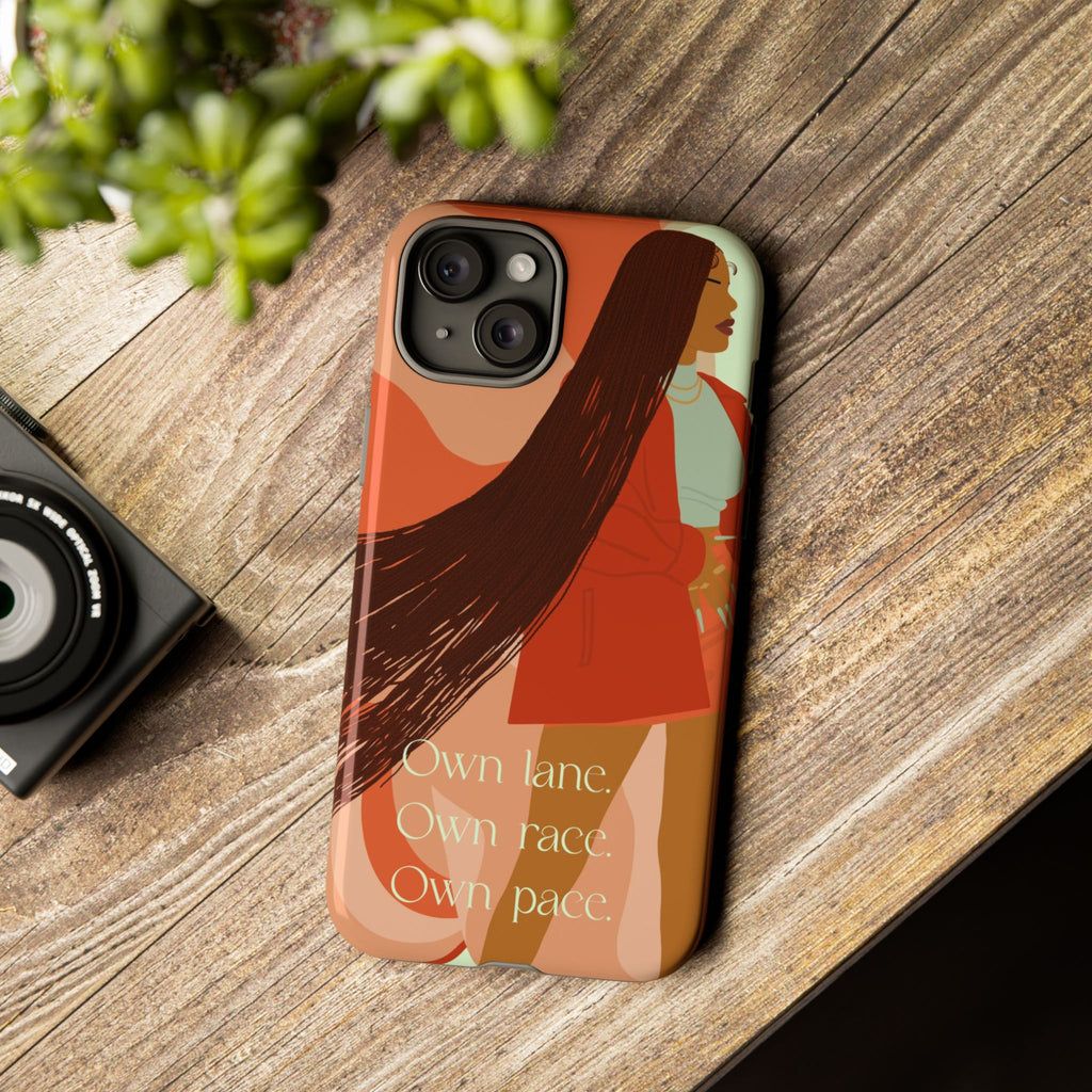 Own Lane Own Race Own Pace Phone Case