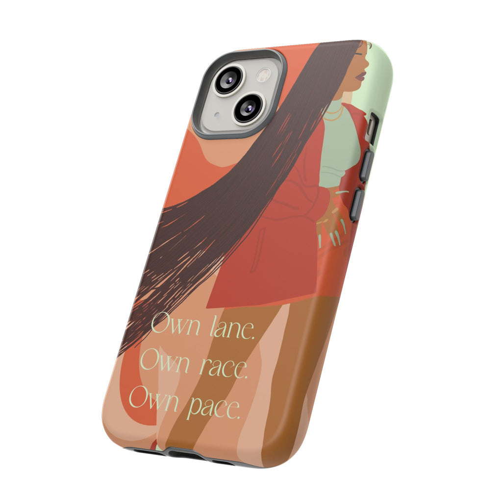 Own Lane Own Race Own Pace Phone Case