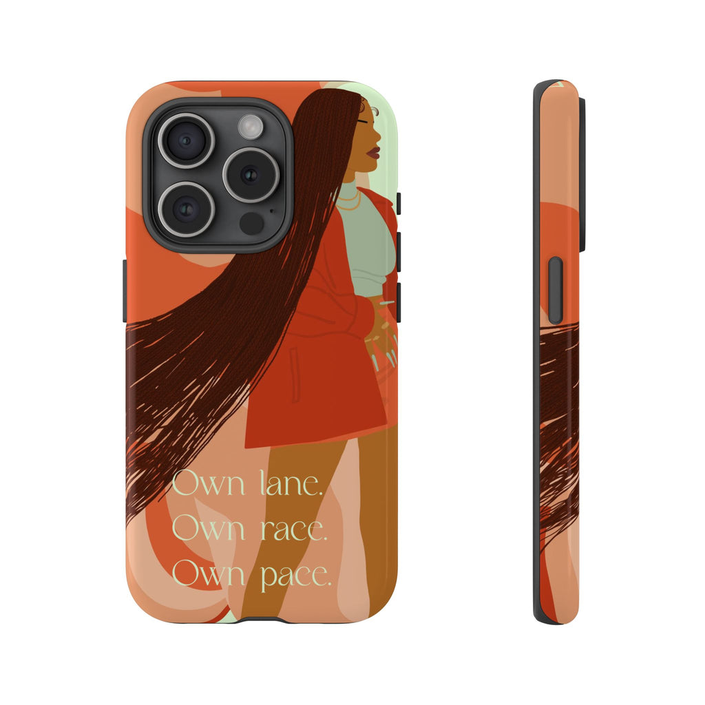 Own Lane Own Race Own Pace Phone Case