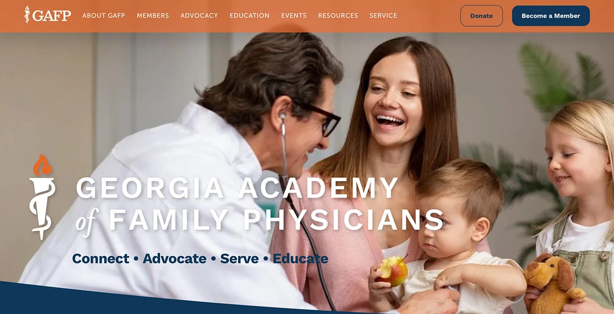 Georgia Academy of Family Physicians: A new identity. A clearer voice.
