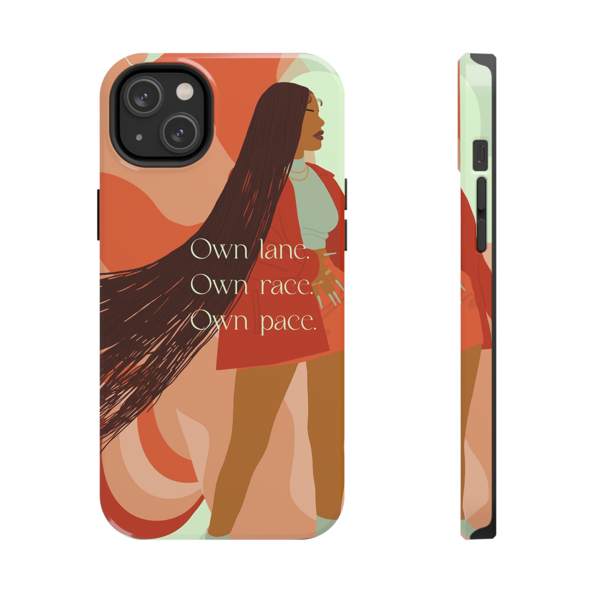 Own Lane Own Race Own Pace iPhone 14 Case